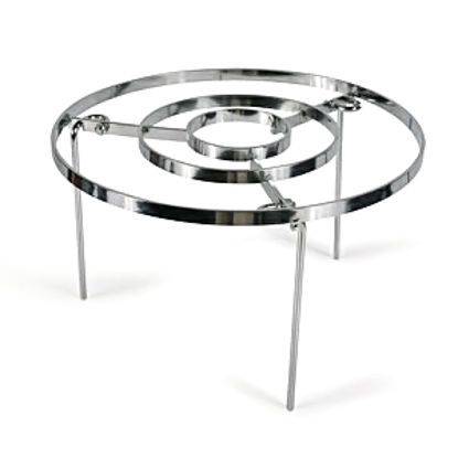 Picture of Camco Little Red Campfire (TM) Fire Pit Cook Top For Little Red Campfire ™ w/ Foldable Legs 58033 06-1132                    