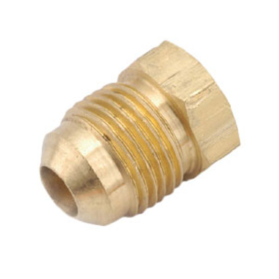 Picture of Anderson Metal LF 7439 Series Lead Free Brass 3/8" Fitting Plug 704039-06 06-1221                                            