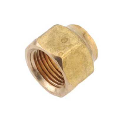 Picture of Anderson Metal LF 7110 Series 1/4" MPT x 1/8" FPT Brass Fresh Water Straight Fitting 706110-0402 06-1313                     