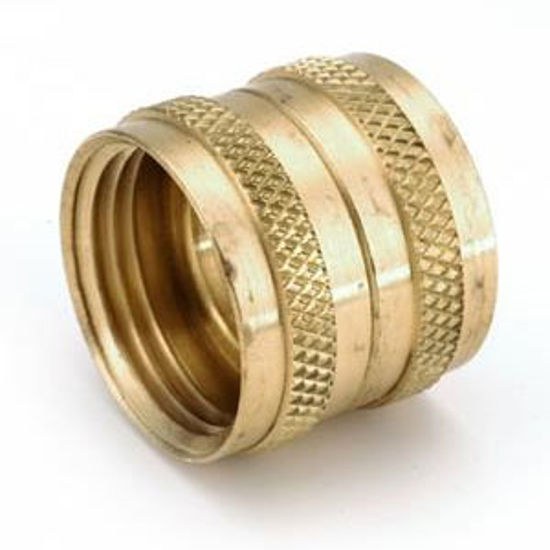 Picture of Anderson Metal LF 7S3 Series 3/4" FGHPT Swivel Nut Brass Fresh Water Straight Fitting 707403-12 06-1318                      