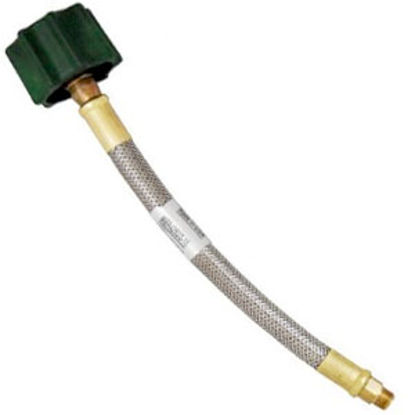 Picture of Marshall Excelsior  Female QCC Type 1 X 1/4" Male IF X 24"L LP Hose MER425SS-24 06-2815                                      