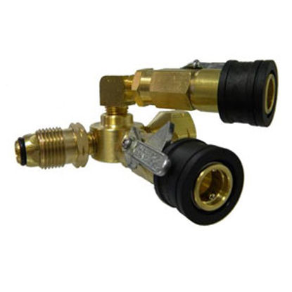 Picture of MB Sturgis  POL x Model 250 FQD x Model 250 FQD x FPOL Brass LP Adapter Fitting 103537PKG 06-4404                            