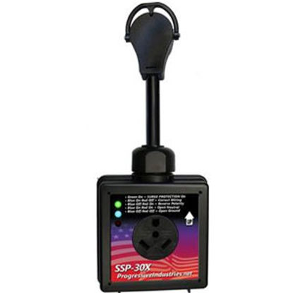 Picture of Progressive Industries  30A Portable Surge Protector w/ LED Indicators SSP-30X 06-5728                                       