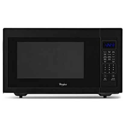 Picture of Whirlpool  1.6 CF 1200W Black Microwave  07-0005                                                                             