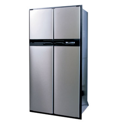 Picture of Norcold Ultra Line 12CF 2-Way 32-11/16"W 4 Door Refrigerator/ Freezer w/Ice Maker 1210IMSS 07-0083                           