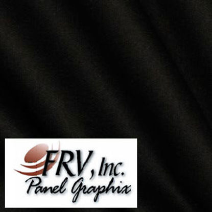 Picture of FRV  RM2820 Black Acrylic Refrigerator Door Panel Set 2820L 07-0181                                                          