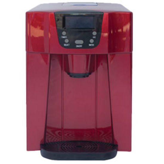Picture of Contoure  Red 110V Ice Machine RV-225-RED 07-0309                                                                            