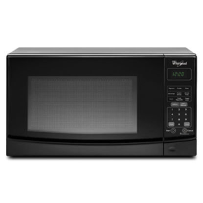 Picture of Whirlpool  0.7 CF 700W Black Microwave  07-0403                                                                              