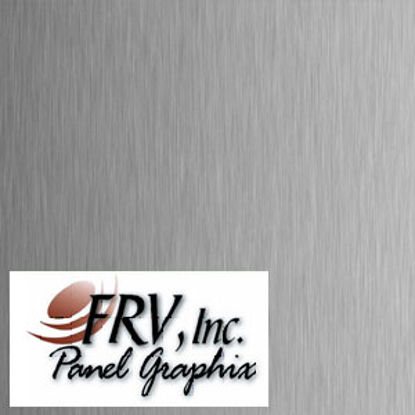 Picture of FRV  N641 Brushed Aluminum Refrigerator Door Panel N641BA 07-0692                                                            