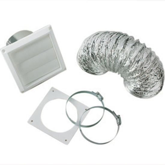 Picture of Splendide Splendide (R) White Standard Dryer Vent Kit  07-0801                                                               