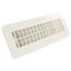 Picture of JR Products  Polar White 9-7/8"W x 2-1/4"H Floor Heating/ Cooling Register w/Damper 288-86-AB-PW-A 08-0207                   