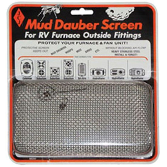 Picture of JCJ Enterprises Mud Dauber Screen Rectangular SS Bug Screen For Coleman/ Hydroflame/ Sol-Aire/ Suburban Furnaces M-200 08-024