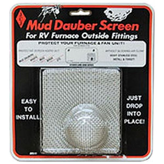 Picture of JCJ Enterprises Mud Dauber Screen Square SS Bug Screen For Hydroflame 8500 Furnaces M-500 08-0249                            