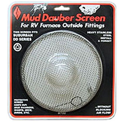 Picture of JCJ Enterprises Mud Dauber Screen Round SS Bug Screen For Suburban DD Furnaces M-700 08-0250                                 