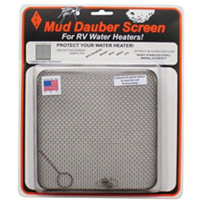 Picture of JCJ Enterprises Mud Dauber Screen Square SS Bug Screen For Suburban 6 Gal Water Heaters W-600 08-0256                        