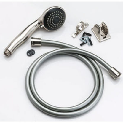 Picture of Empire Brass  Brushed Nickel Vinyl Shower Upgrade Kit UPGD-PVC-SHWR-ASSY-BN 10-0011                                          