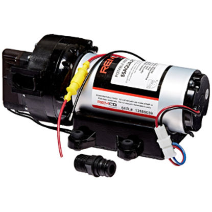 Picture of Remco PowerRV Aquajet Series 12V 5.3 GPM 60 PSI Fresh Water Pump 55AQUAJET-ARV 10-0025                                       