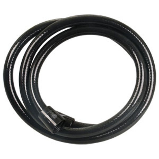 Picture of JR Products  60"L Black Shower Head Hose QQ-SHHO-B-A 10-0038                                                                 