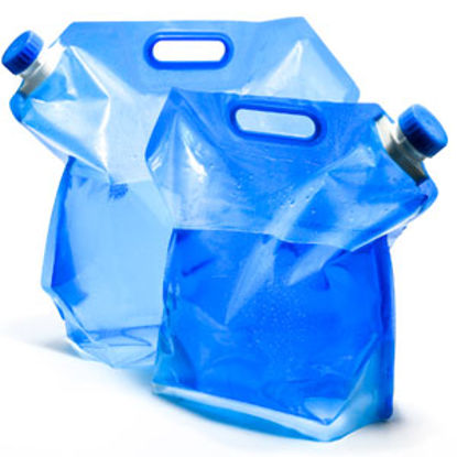Picture of Camco  5 Liter Blue Expandable Water Carrier 51092 10-0051                                                                   
