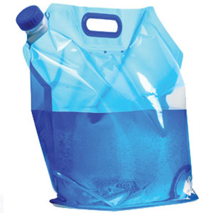 Picture of Camco  10 Liter Blue Expandable Water Carrier 51093 10-0052                                                                  