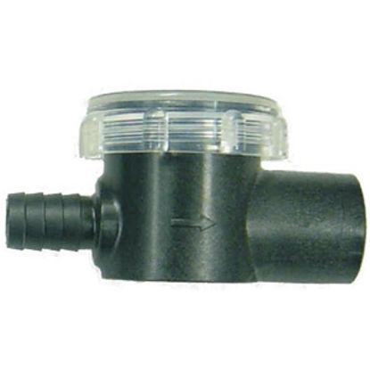 Picture of WFCO  Hose Barb x Female NPT Fresh Water Pump Strainer For Arterra ARTISSTR01B 10-0075                                       