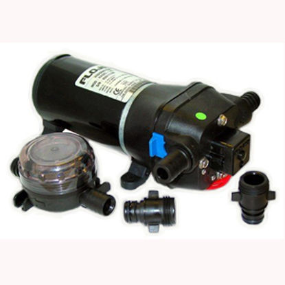 Picture of Flojet  12V 4.5 GPM 40 PSI Fresh Water Pump 04325143A 10-0112                                                                