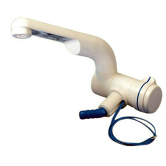Picture of SHURflo  White Electric Pump Faucet w/360 Degree Rotation Arc Spout 94-009-10 10-0120                                        