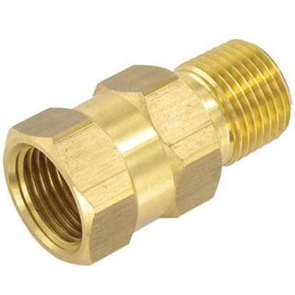 Picture of Valterra  1/2" MPT x 1/2" FPT Brass Uni-Directional Fresh Water Check Valve P23402LF 10-0166                                 