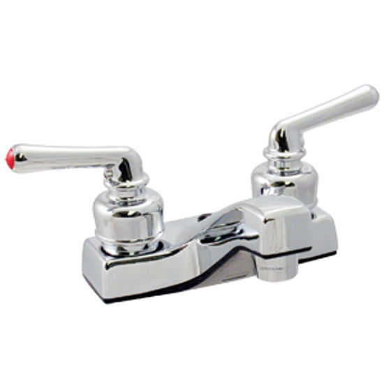 Picture of Phoenix Faucets  Chrome w/ Teapot Handles 4" Lavatory Faucet PF212308 10-0192                                                