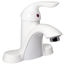 Picture of Phoenix Faucets  White w/Single Lever 4" Lavatory Faucet w/Hi-Arc Spout PF232221 10-0199                                     