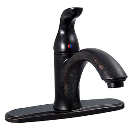Picture of Phoenix Faucets  Bronze w/Single Lever 8" Kitchen Faucet w/Hi-Arc Spout PF231521 10-0201                                     