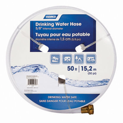 Picture of Camco TastePURE (TM) 5/8"x50' Fresh Water Hose 22793 10-0281                                                                 