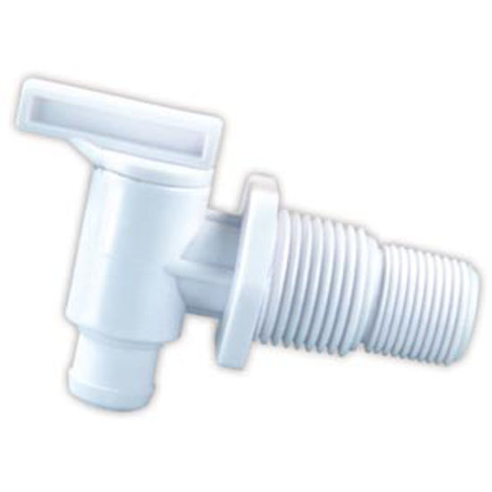Picture of JR Products  Dual Threaded Drain Valve w/o Flange 03175 10-0455                                                              