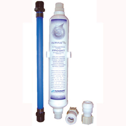 Picture of FlowPur  Under Counter In-Line Filter, #3 Fresh Water Filter Cartridge Kit FP10GKTUC 10-0527                                 