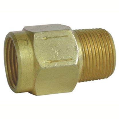 Picture of Camco  1/2"MNPT x 1/2"FNPT Brass Fresh Water Backflow Preventer 23303 10-0616                                                