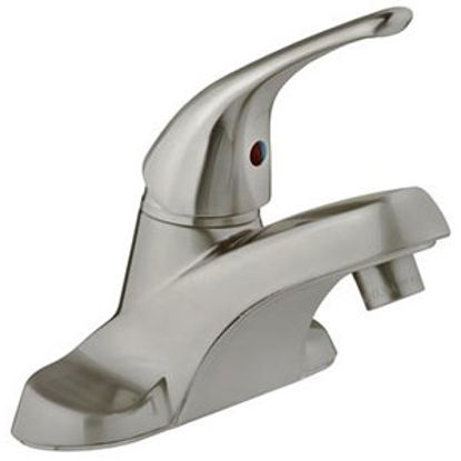 Picture of Dura Faucet  Nickel w/Single Lever 4" Lavatory Faucet DF-NML110-SN 10-0641                                                   