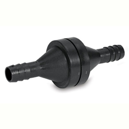 Picture of SHURflo  1/2" Hose Barb Plastic Uni-Directional Fresh Water Check Valve 340-001 10-0690                                      