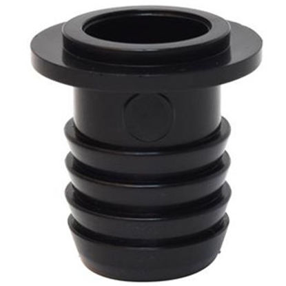 Picture of Valterra  Black ABS Plastic 1-1/4" Straight Barbed Fresh Water Tank Fill Adapter RF908 10-0711                               