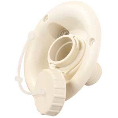 Picture of JR Products  Colonial White Recessed Mount Fresh Water Inlet 321-A-13-A 10-0741                                              