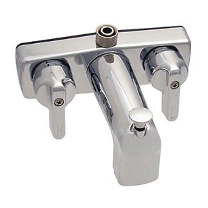 Picture of Phoenix Faucets  Chrome w/Levers 3-3/8" Lavatory Faucet PF213301 10-0747                                                     