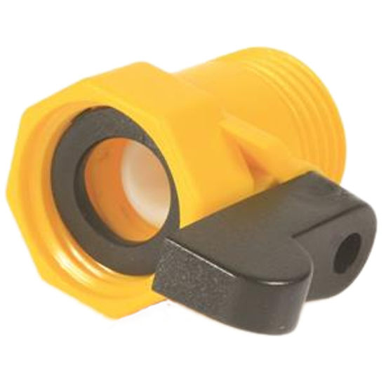 Picture of Camco  Plastic Straight Hose Shut-Off Valve 20003 10-0802                                                                    