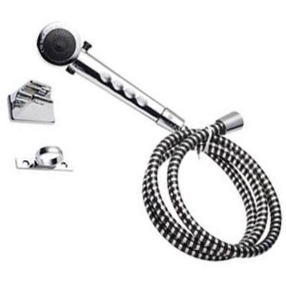Picture of Dura Faucet  Chrome Handheld Shower Head w/60" Hose DF-SA130-CP 10-0819                                                      