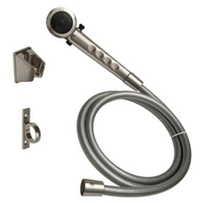 Picture of Dura Faucet  Satin Nickel Handheld Shower Head w/60" Hose DF-SA130-SN 10-0841                                                