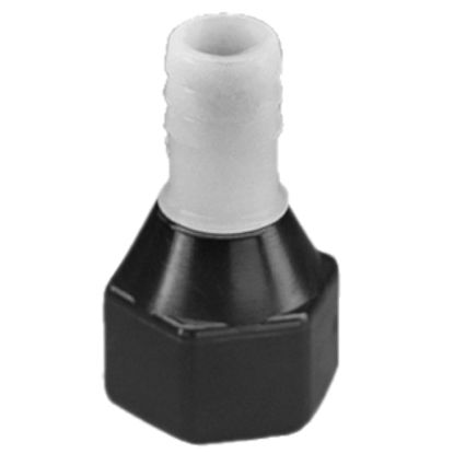 Picture of SHURflo  Nylon 1/2"-14 FNPT x 5/8" Barb Fresh Water Hose Straight End Fitting 244-2936 10-0925                               