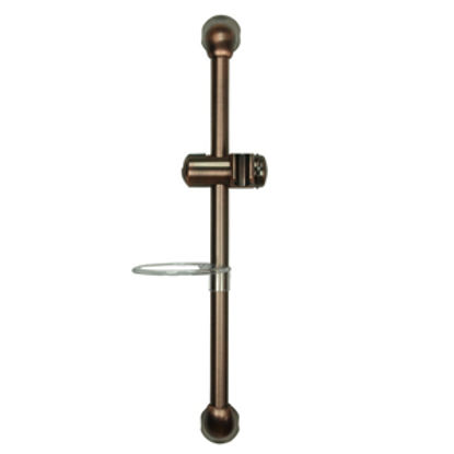 Picture of Dura Faucet  Bronze Brass/Plastic Shower Head Slide Bar w/Wall Bracket DF-SA300CL-ORB 10-0930                                