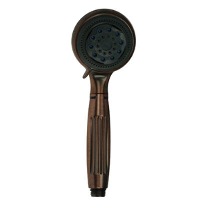 Picture of Dura Faucet  Bronze Handheld Shower Head w/5 Spray Settings DF-SA430-ORB 10-0936                                             