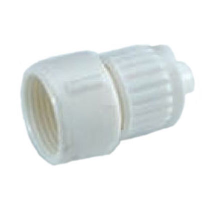 Picture of Flair-It  3/4" Flare x 3/4" FPT White Plastic Fresh Water Straight Fitting 06847 10-0954                                     