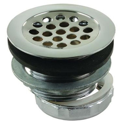 Picture of JR Products  Chrome Plated Die Cast Steel Shower Drain Strainer 9495-211-022 10-1195                                         
