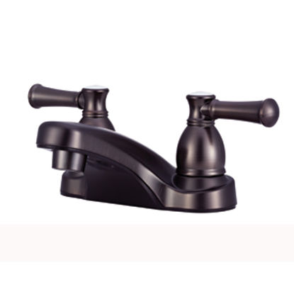 Picture of Dura Faucet Designer Series Bronze w/Levers 4" Lavatory Faucet DF-PL700L-VB 10-1318                                          