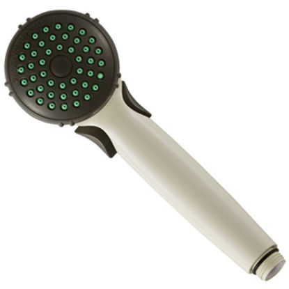 Picture of Dura Faucet  Bisque Parchment Handheld Shower Head w/Single Spray Setting DF-SA400-BQ 10-1329                                